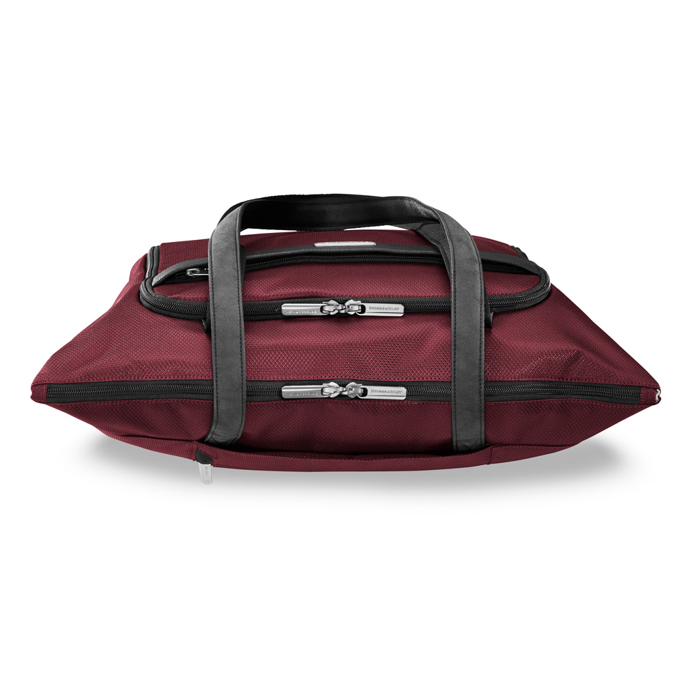 Red Top View Shopping Tote