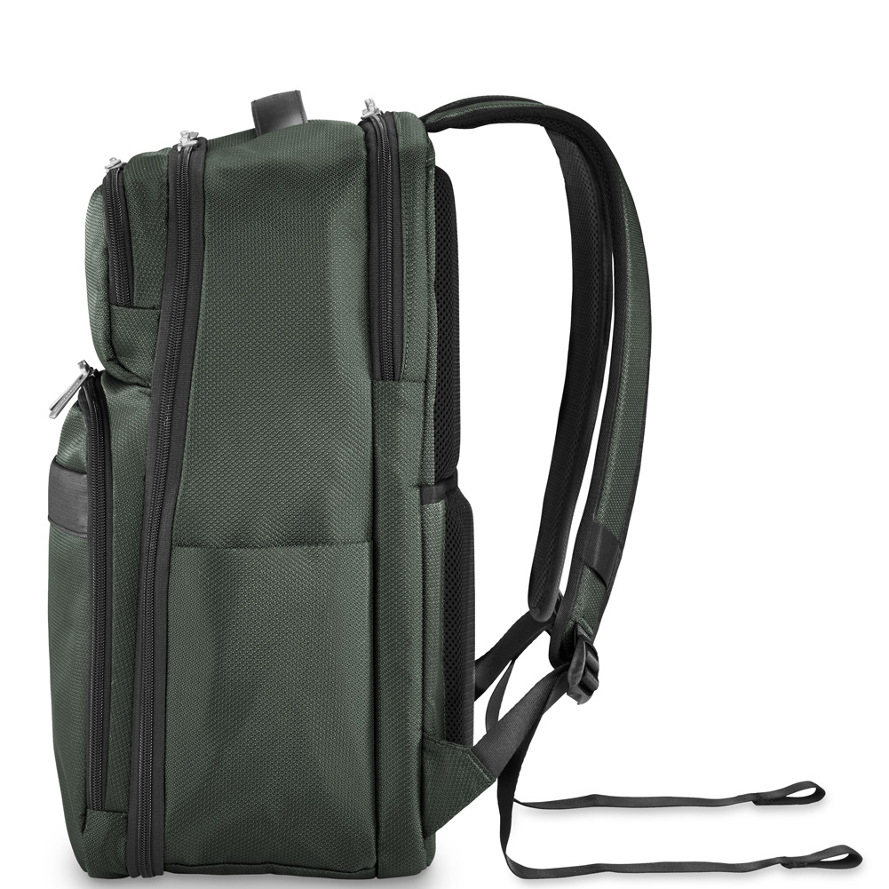 Green Side View of Cargo Backpack