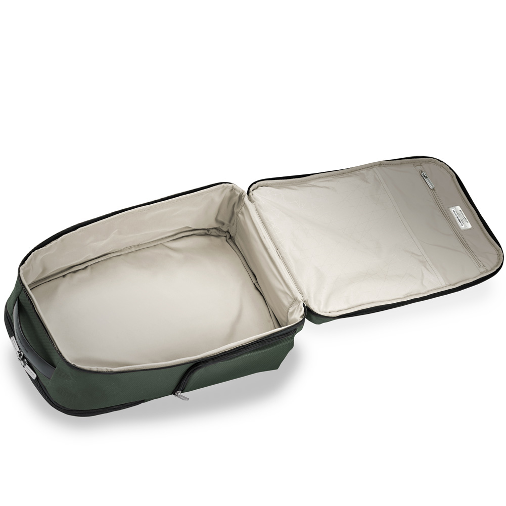 Green Cargo Backpack Opens Flat