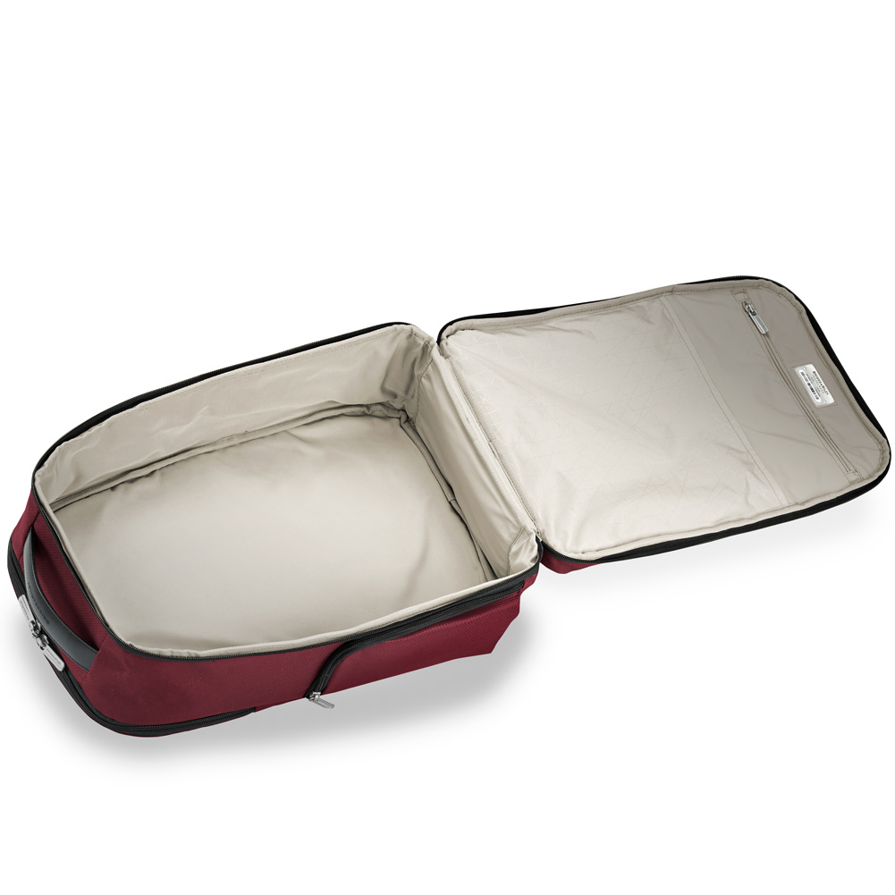 Merlot Cargo Backpack Opens Flat