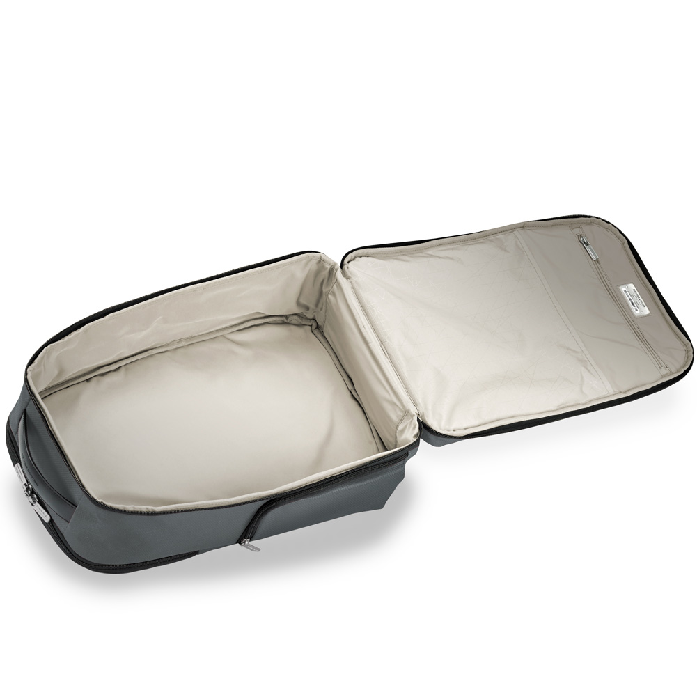 Grey Cargo Backpack Opens Flat