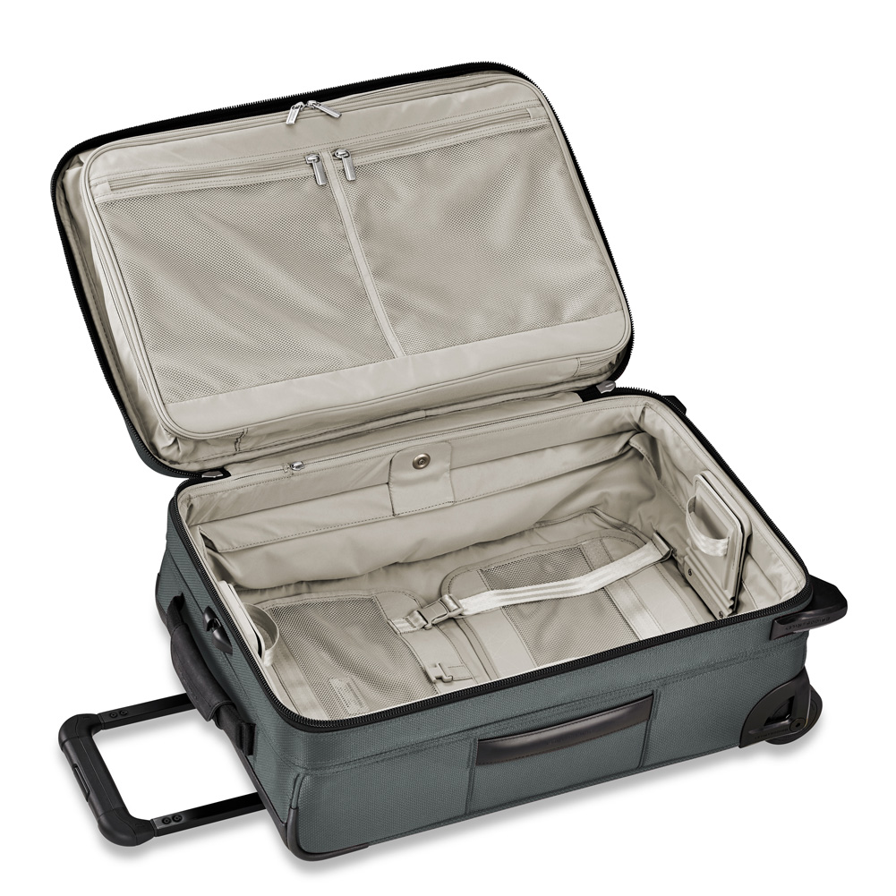Slate Interior Transcend Tall Carry-On Expandable Upright Two Wheel