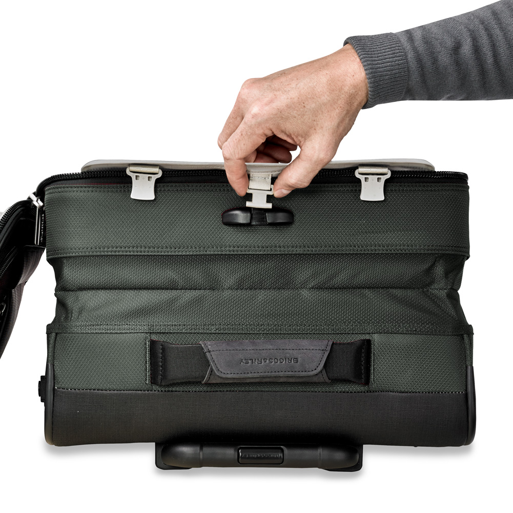 Rainforest Transcend Tall Carry-On Expandable Upright Two Wheel Has VX Expansion Tech