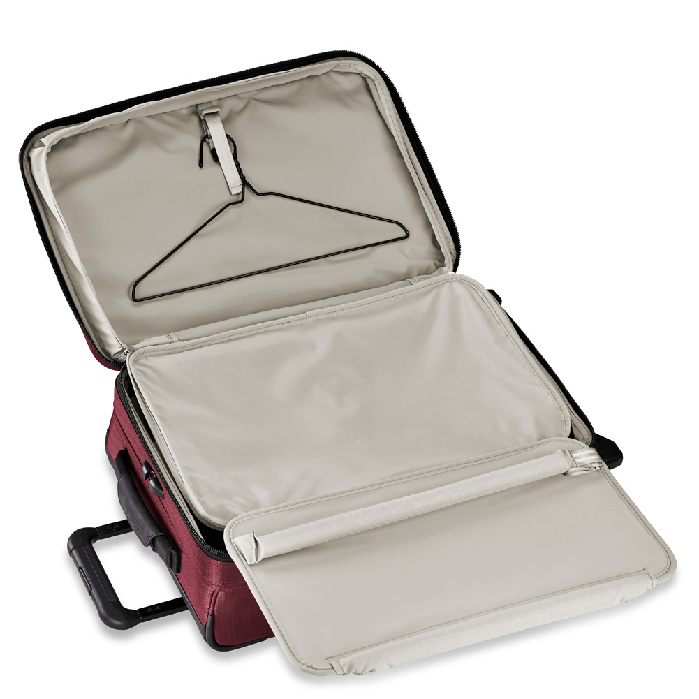 Merlot Transcend Tall Carry-On Expandable Upright Built In Suiter