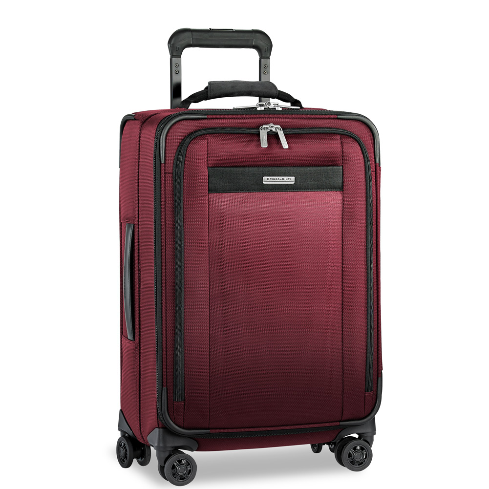 Burgundy Tall Carry-On