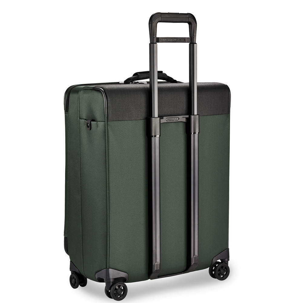 Avocado Green Medium Expandable Spinner Has HideAway ID Tag