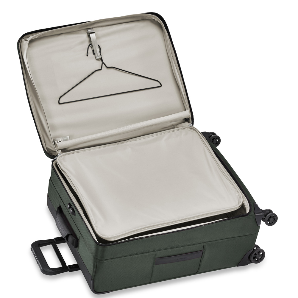 Hunter Green Medium Expandable Spinner Has Built In Suiter