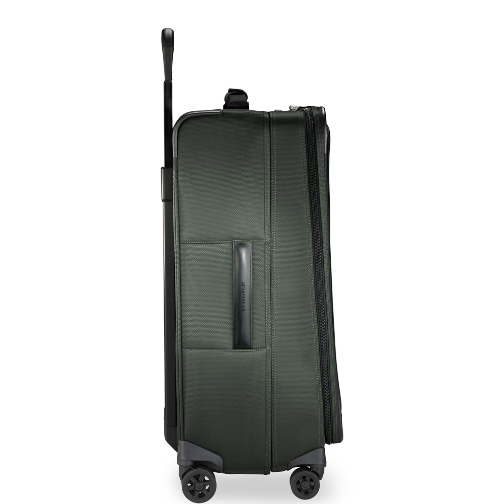 Green Transcend Spinner Has Side Grab Handle
