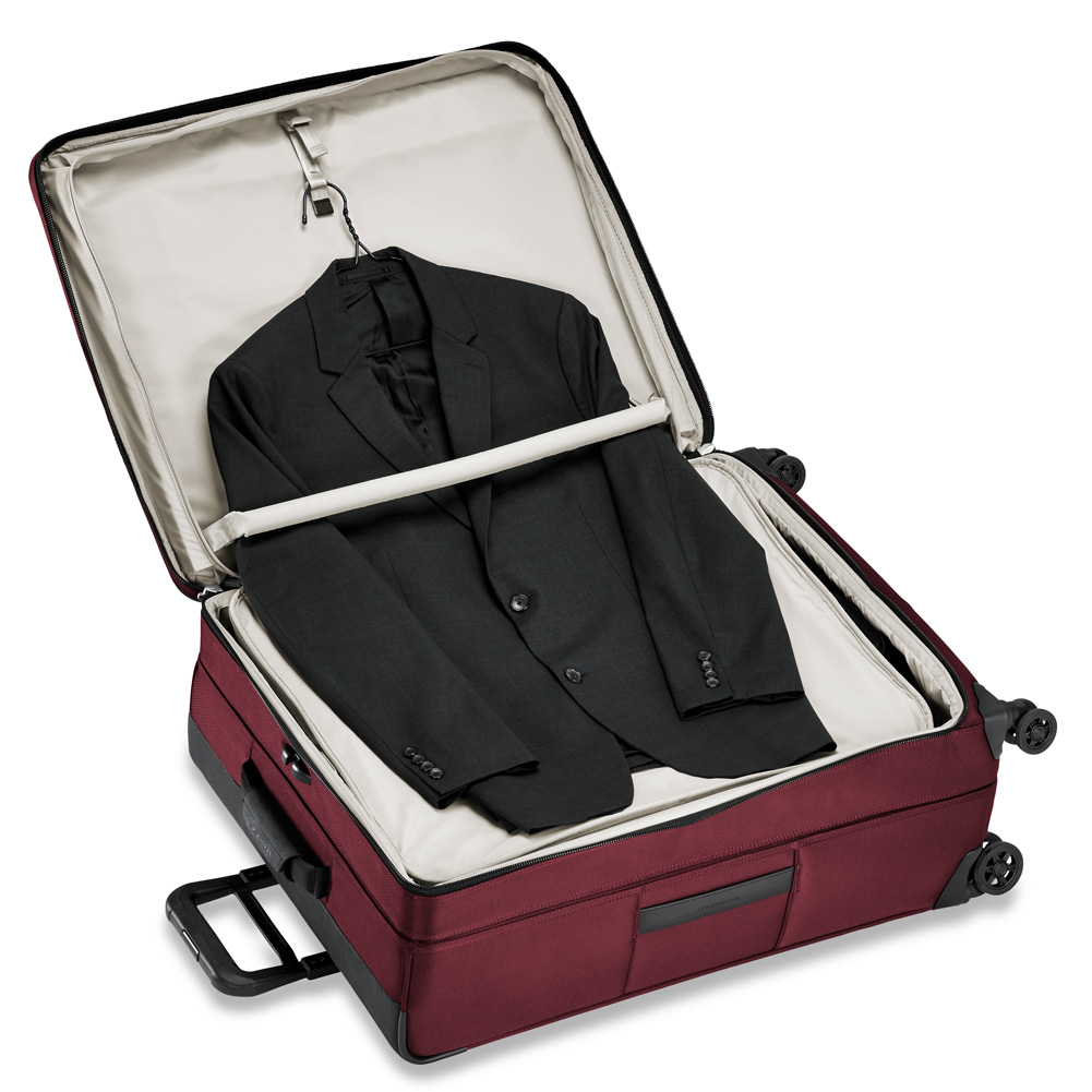 Merlot Transcend Suitcase Pack Your Suit Wrinkle Free