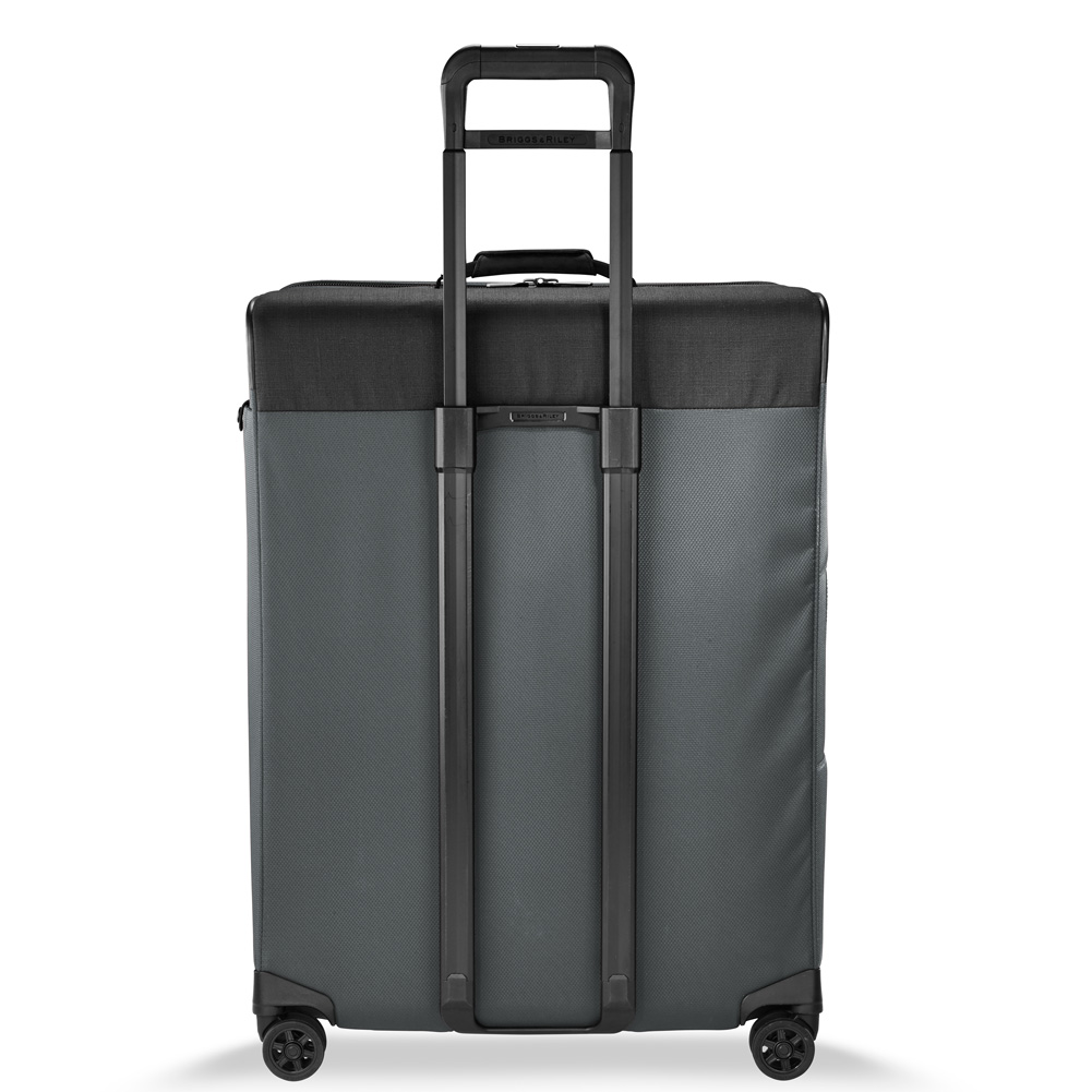 Gray Transcend Large Expandable Spinner Has Outsider Handle
