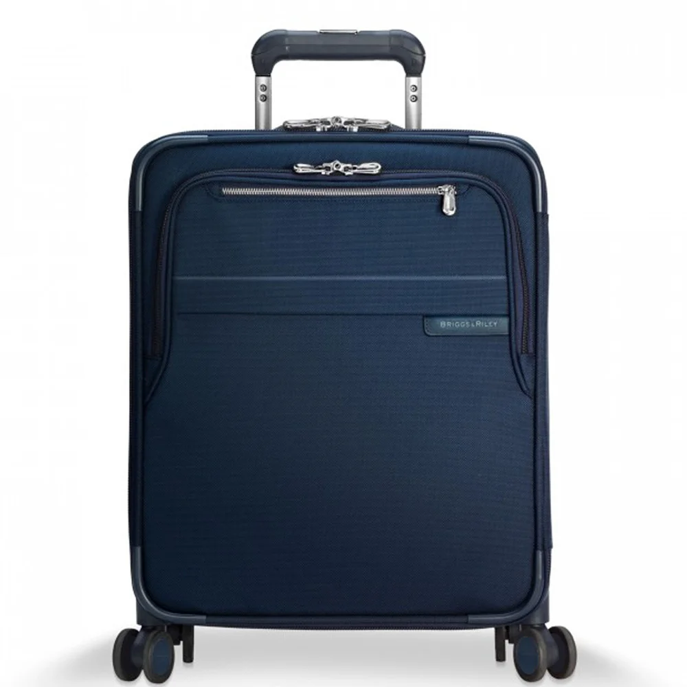 Navy Briggs & Riley Baseline International Carry-On Expandable Wide Body Spinner U121CXSPW