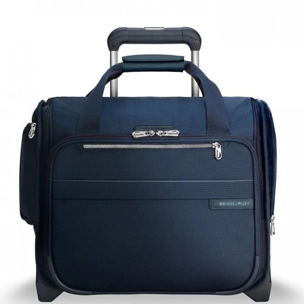 Navy Baseline Rolling Cabin Bag Two Wheel