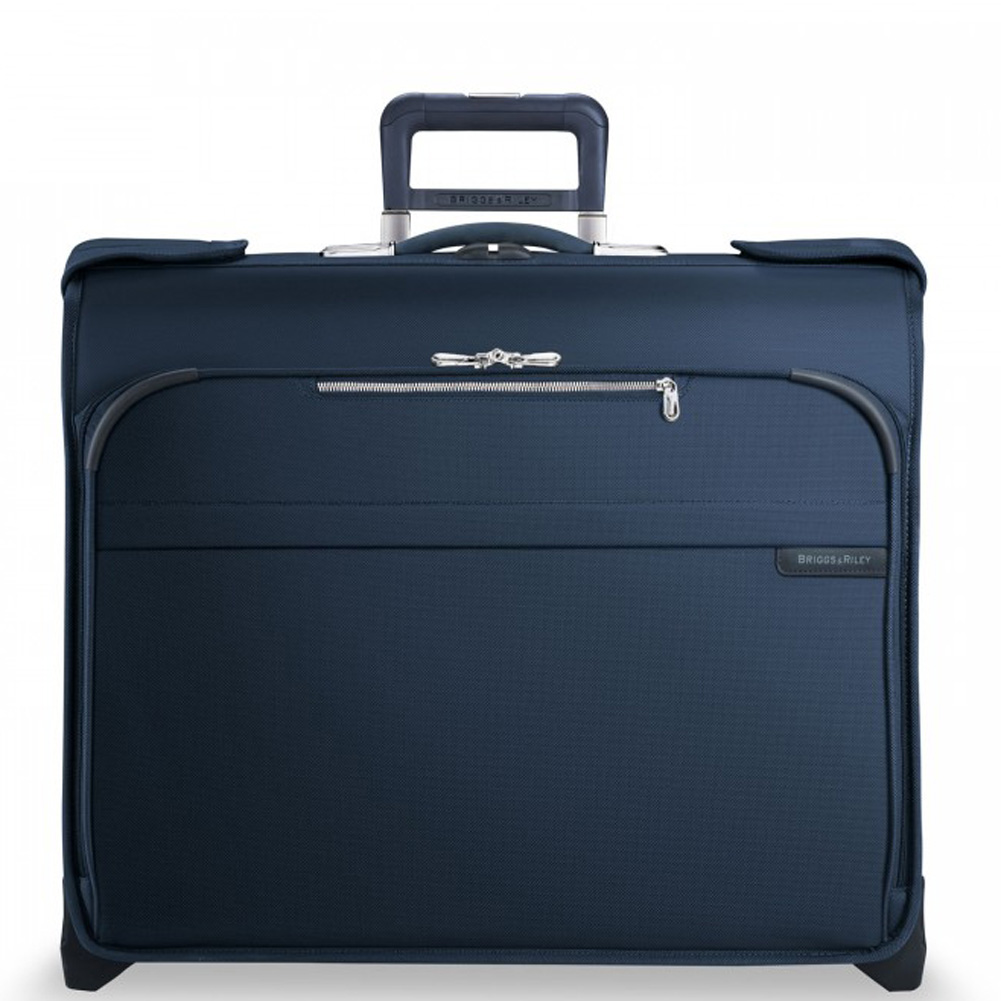 Navy Briggs & Riley Baseline Deluxe Wheeled Garment Bag Two Wheel U176