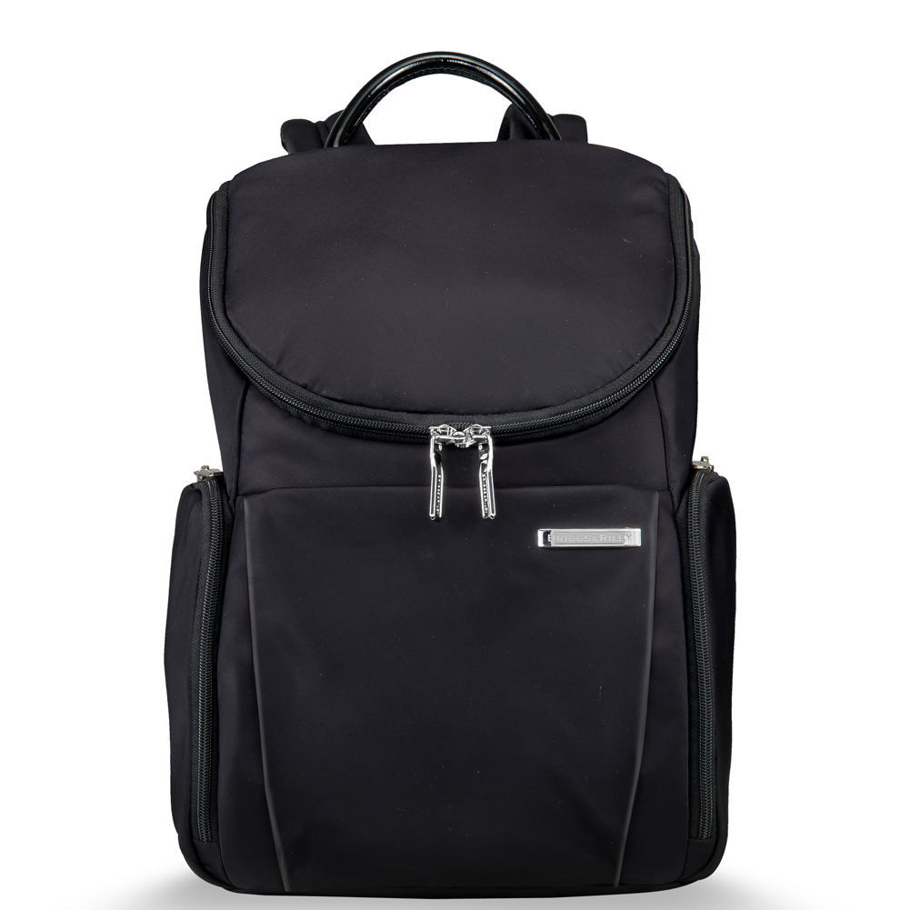 Black Briggs & Riley Sympatico Small U Zip Backpack