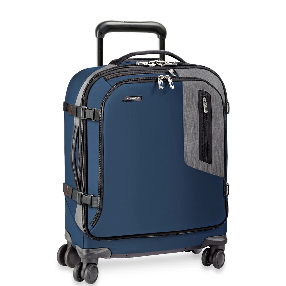 Blue Carry On Four Wheel Spinner