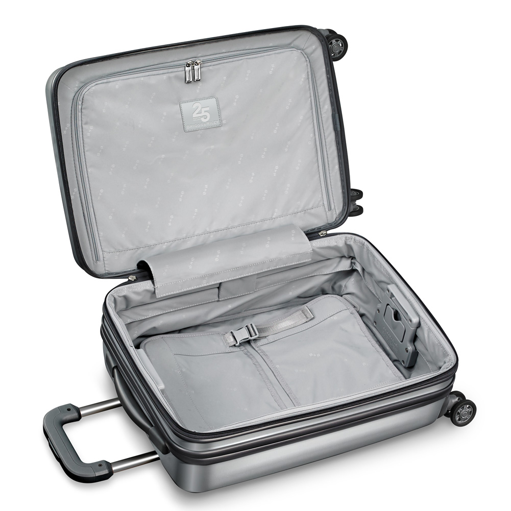 Sympatico Silver Domestic Carry On Expandable Spinner Interior Lining