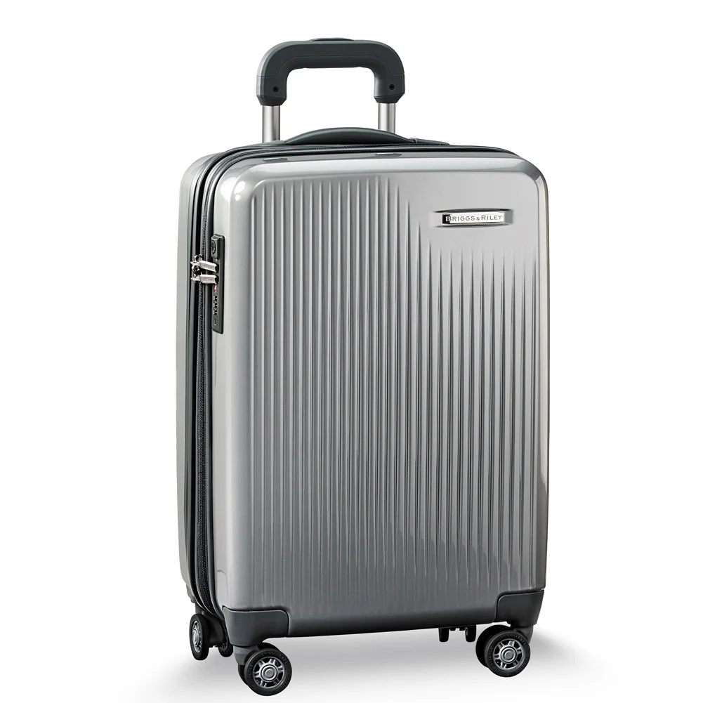 Silver Domestic Carry On Expandable Spinner