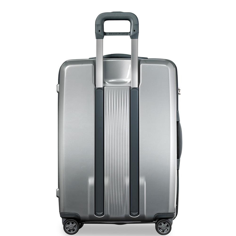 Back Outsider Handle Sympatico Silver Medium Expandable Spinner