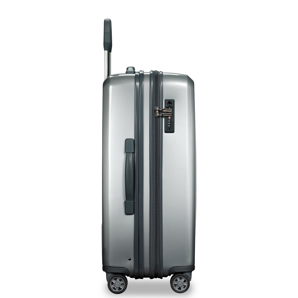 TSA Luggage Lock Sympatico Silver Medium Suitcase