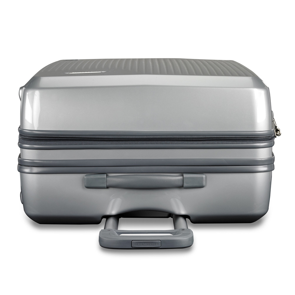 Top View Sympatico Silver Large Expandable Spinner
