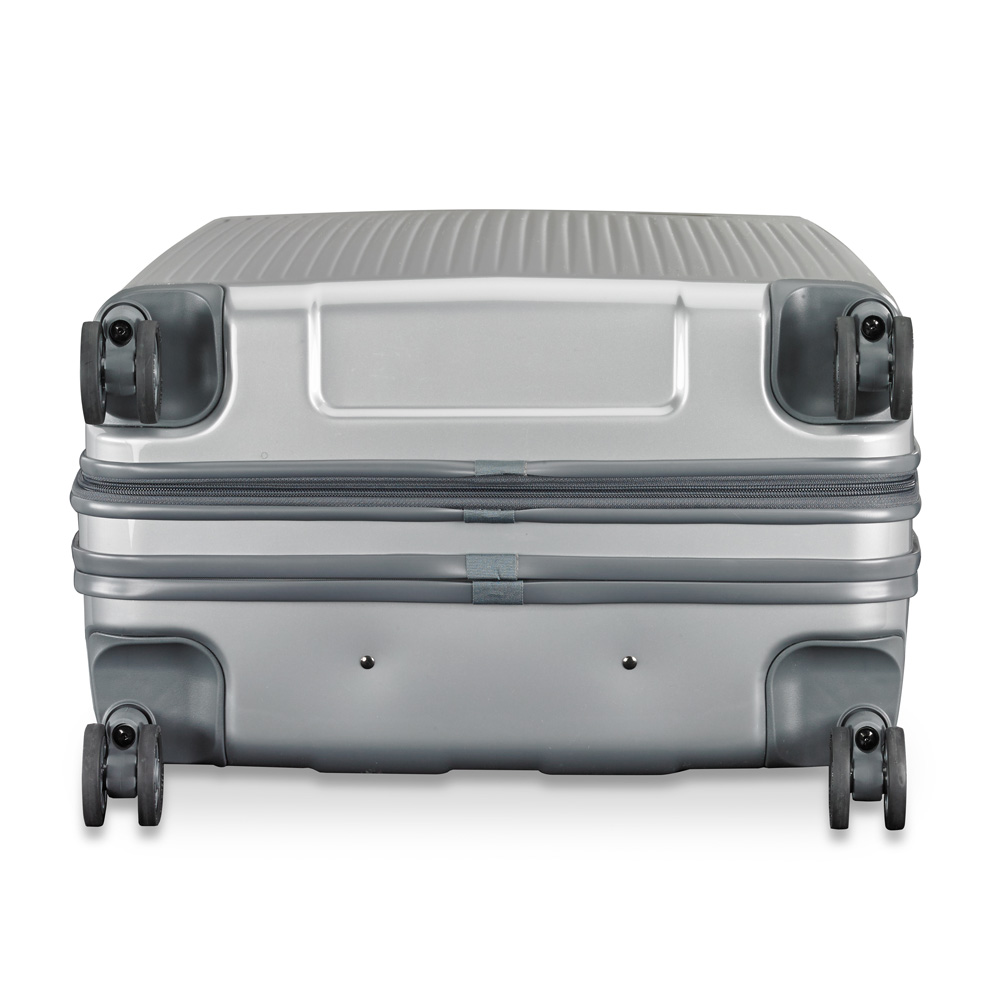 Bottom Four Wheels Sympatico Silver Large Expandable Spinner