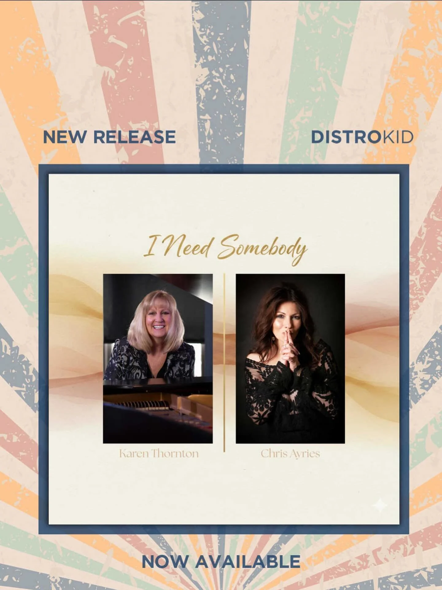 New single out today! I&rsquo;m a happy girl👍 #singersongwriters #duets #hamiltonmusicscene