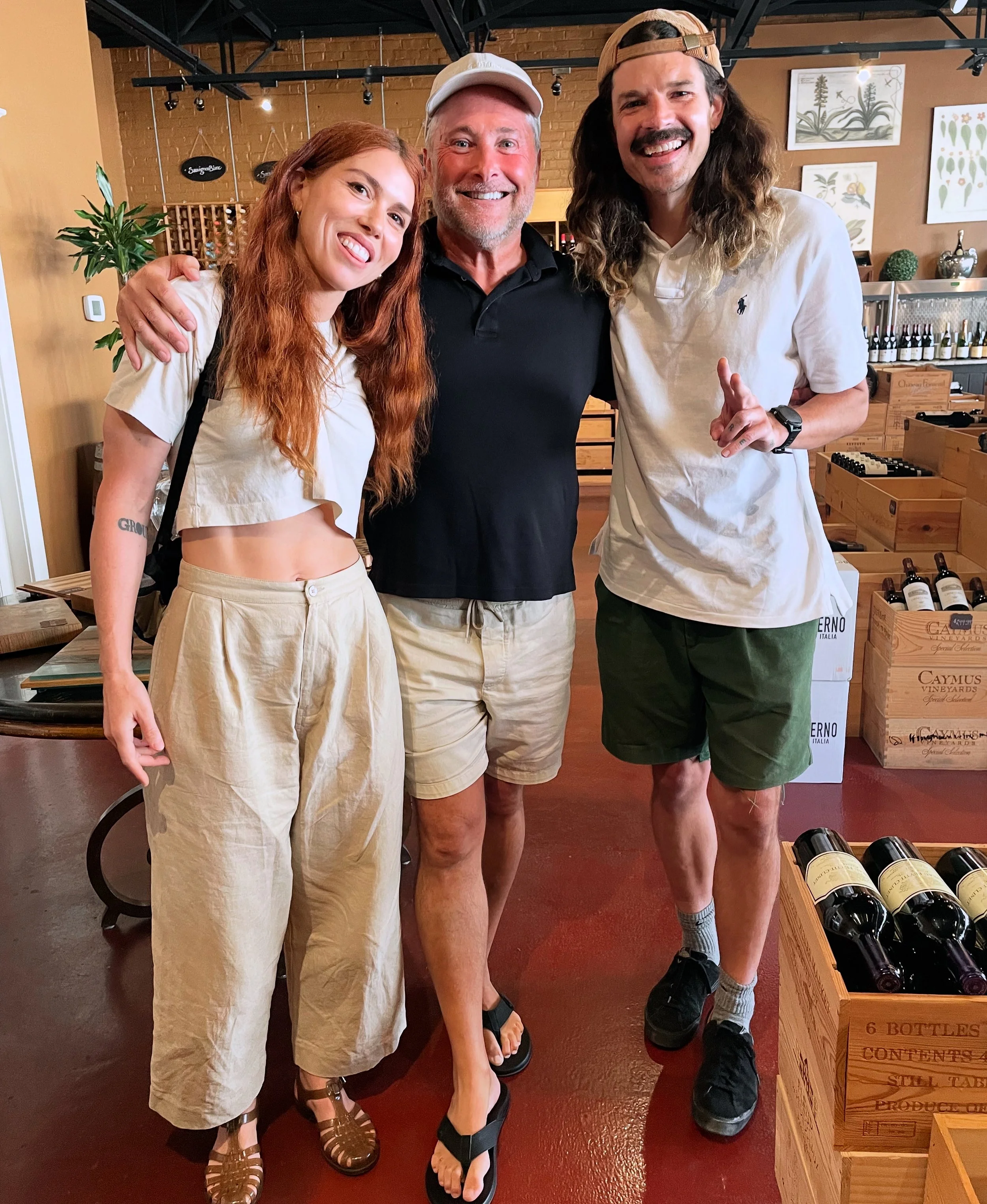 RH w Hannah Hopper and Christian Zucchoni Group Love band.JPG