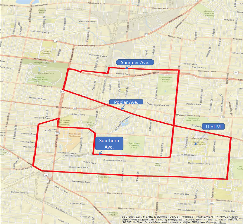 Opportunity Zone Map Tennessee Opportunity Zones — University Neighborhoods Development Corporation