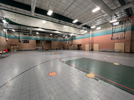 Walnut Recreation Gym Flooring Replacement
