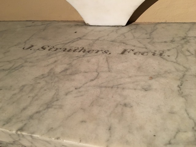 John Struthers’ signature on Montgomery memorial