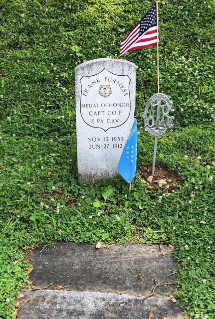 THIS is the tomb of the radical modern architect Frank Furness?!