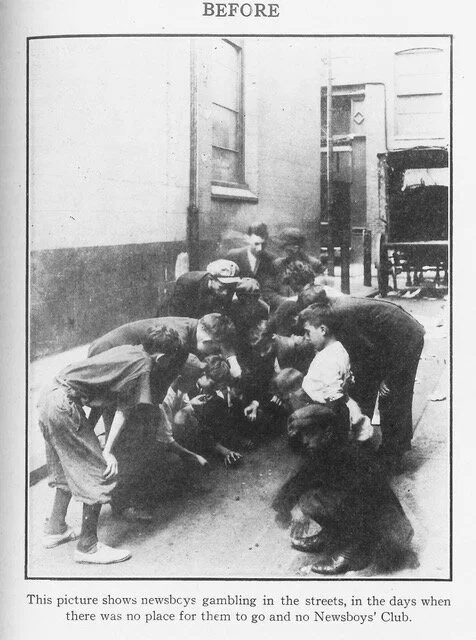 Friday Reflection Part II: Profiles in Compassion–The Old St. Stephen’s Club for Newsboys 1919-20