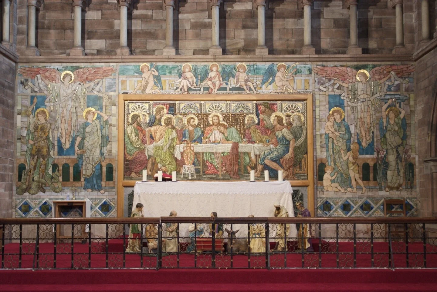 A wonderful windfall: An intimate look at the ‘younger sister’ in England of St. Stephen’s mosaic