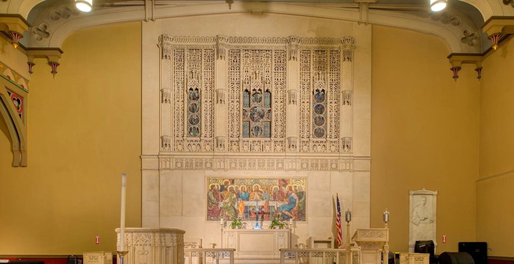 Life of St. Stephen altar screen