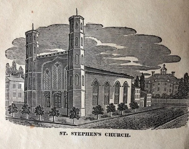 Friday Anniversary Thoughts 1 – St. Stephen’s, A Vision Made Physical by 1823