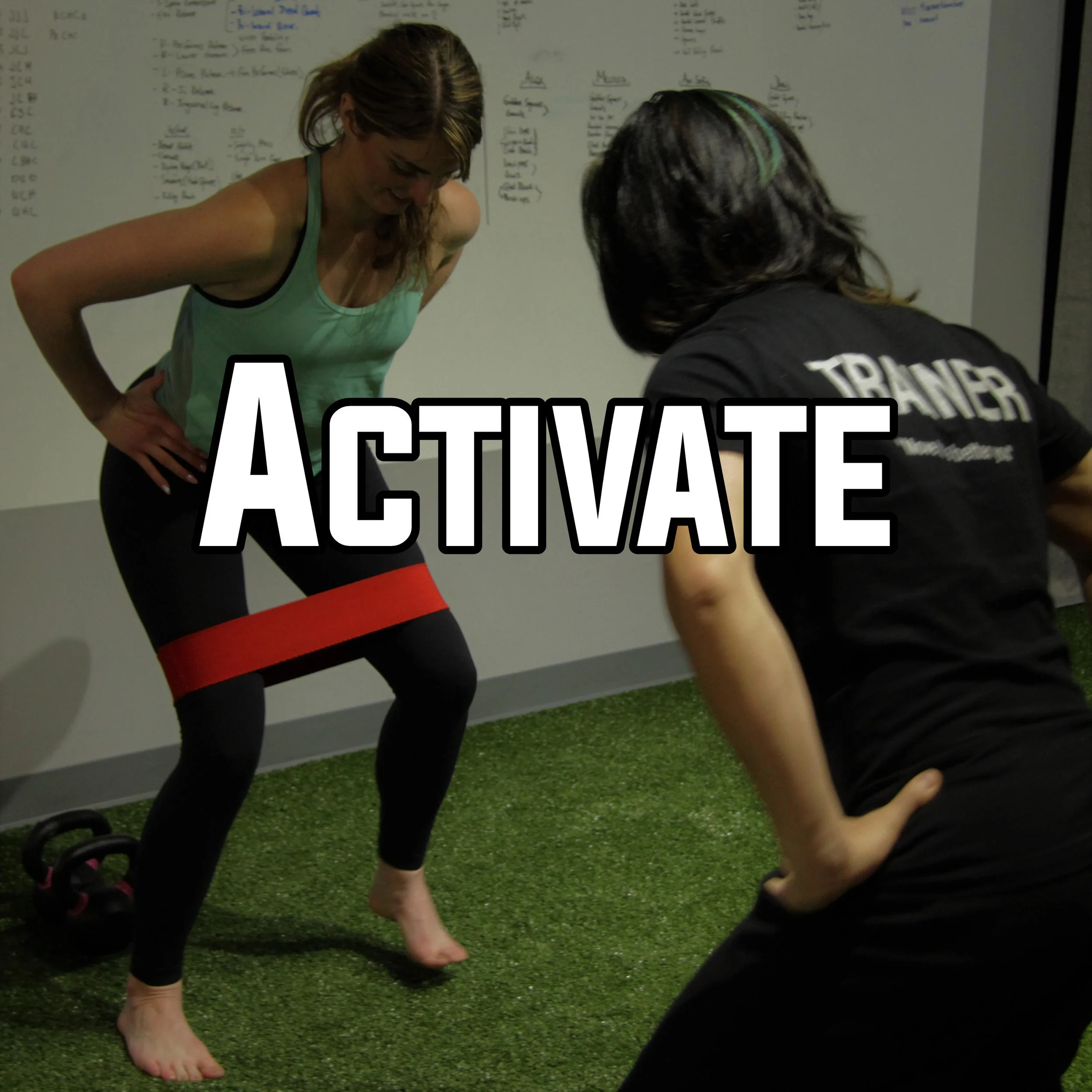 Activating the large muscle groups like the Glutes, Core and Lats are vital for everyday life, and even more important if we are working out and training hard. So we make sure you know the proper techniques to warm up and prep the body to handle load.