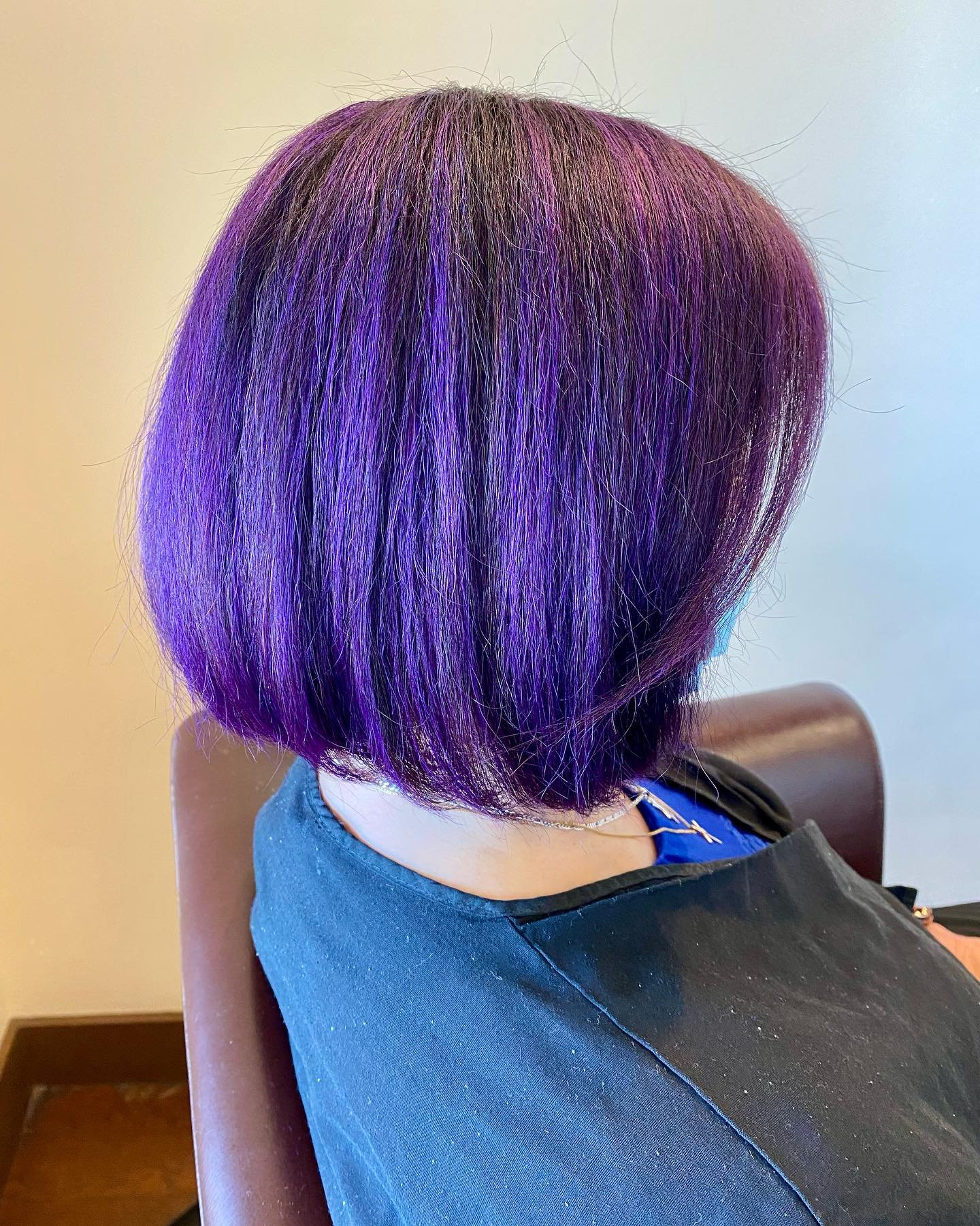 A purple highlight by ✨Yvonne✨

#purple #vivids #colorist #redken #hairsalon #pulpriot