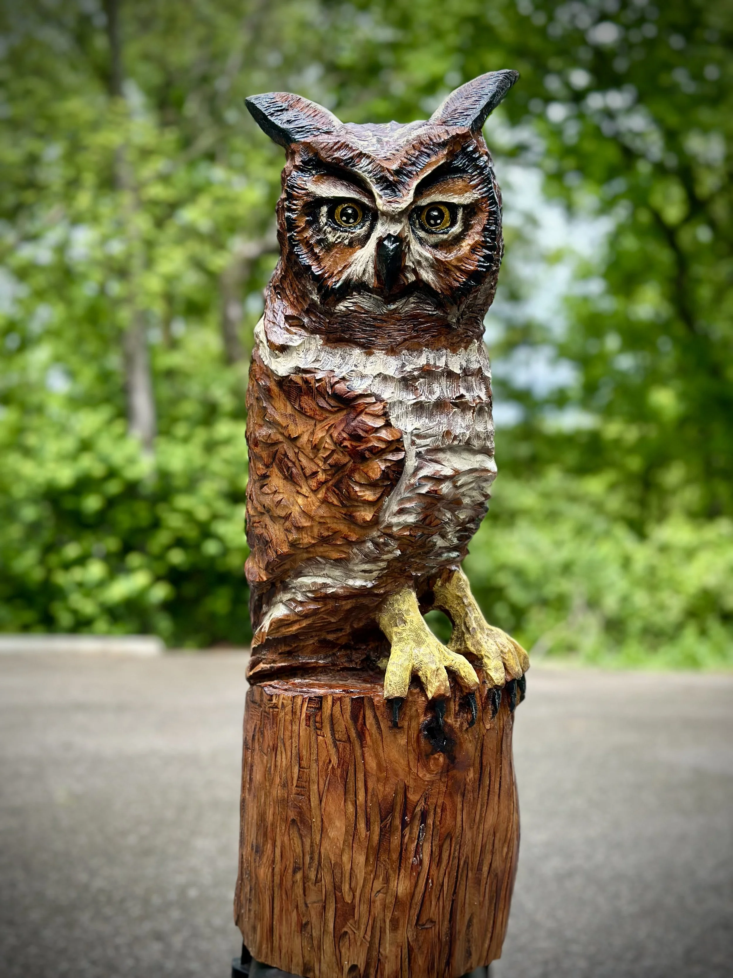 CR Carving Auction for Earth Day