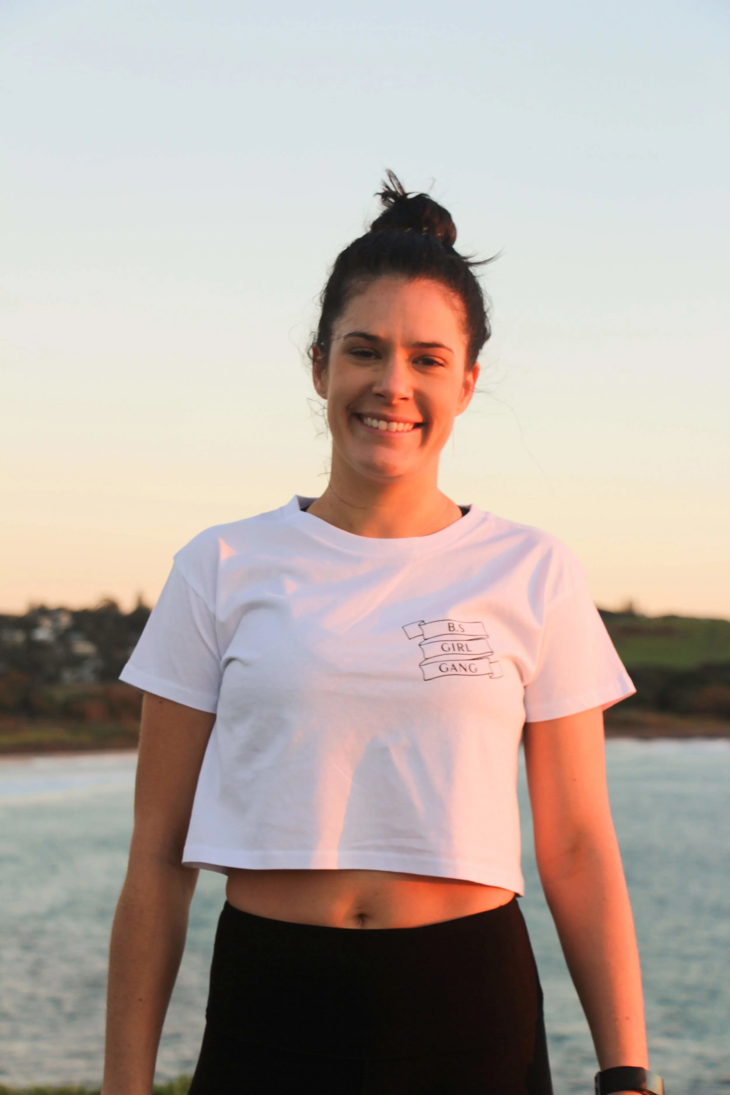 *NEW* 'Being Kind Is Cool' Crop Tee | White