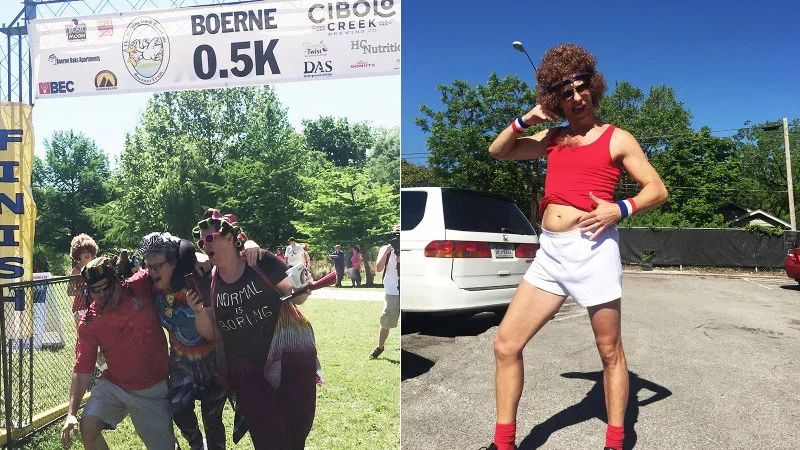 On the Ground at Boerne .5K, America’s Laziest Road Race