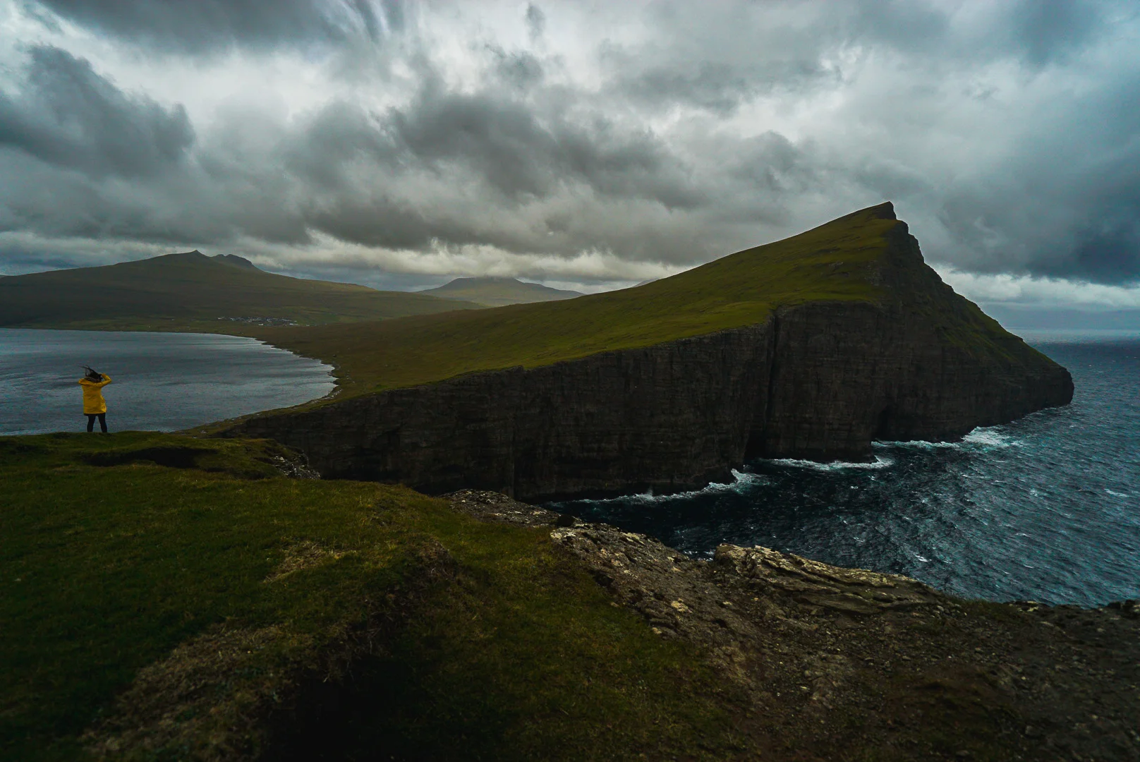 Sørvágsvatn, Faroe Islands — October 2017. Photo by Derek .