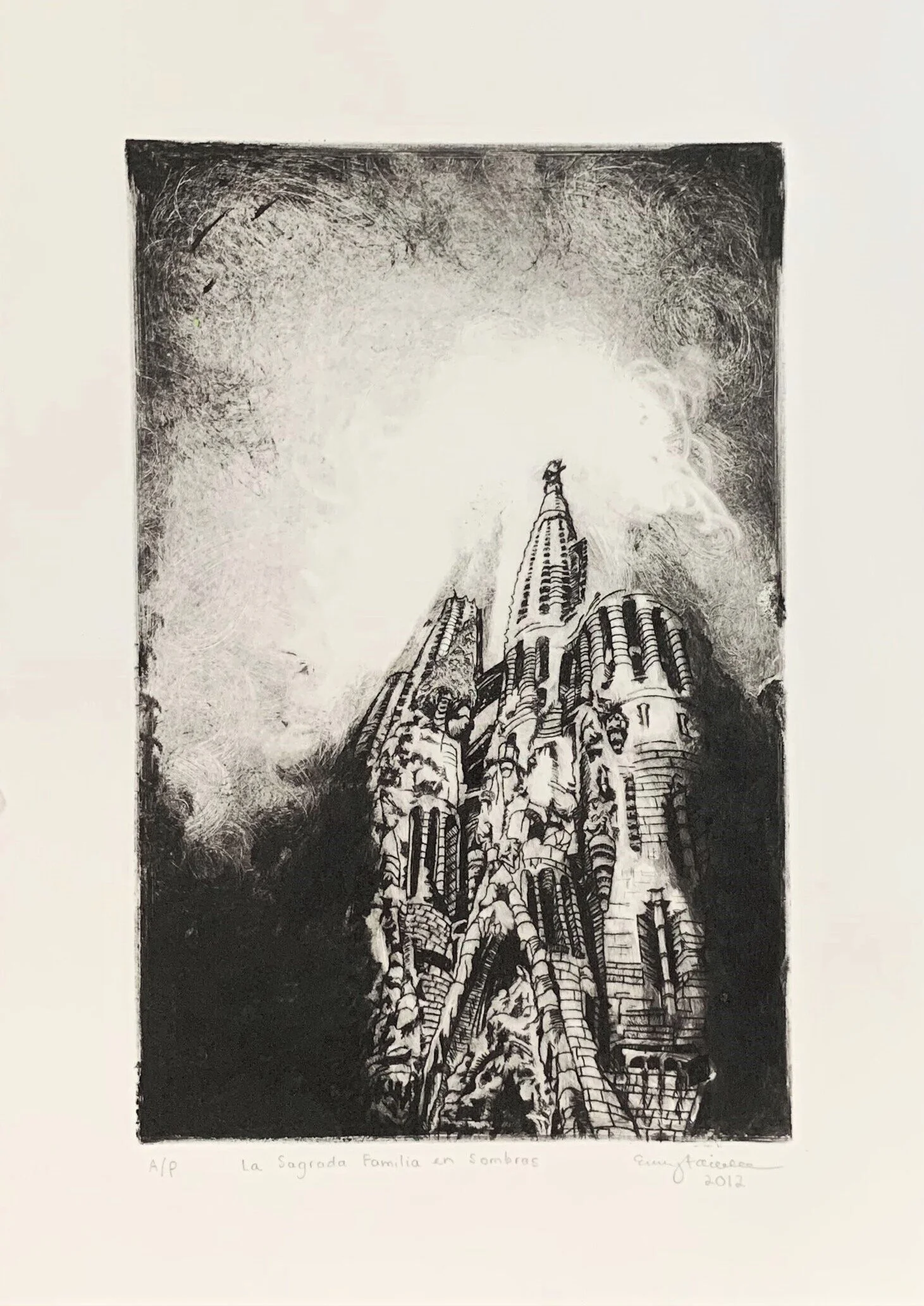 La Sagrada Familia en Sombras