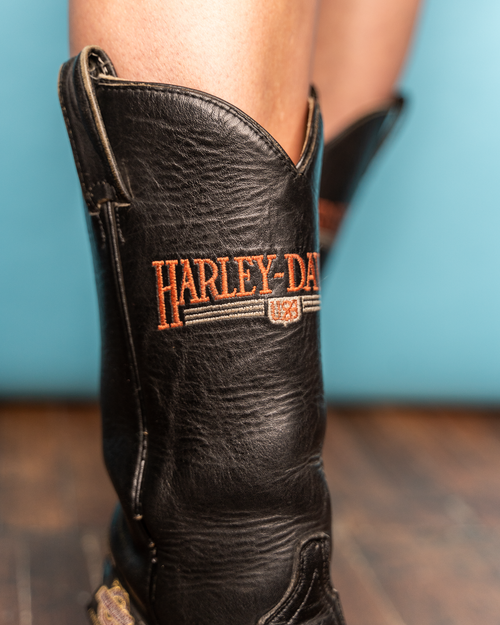 Harley Davidson Cowboy Boots — Lawless Vintage display picture 1