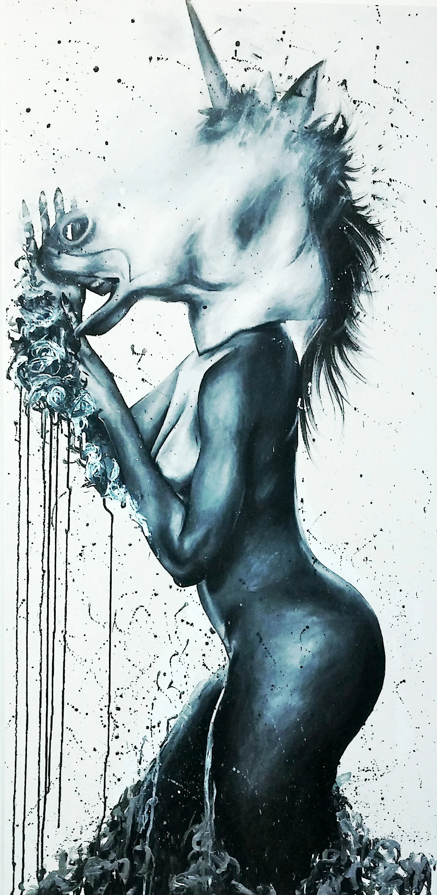 "Mystique" oil on canvas 24"x48"