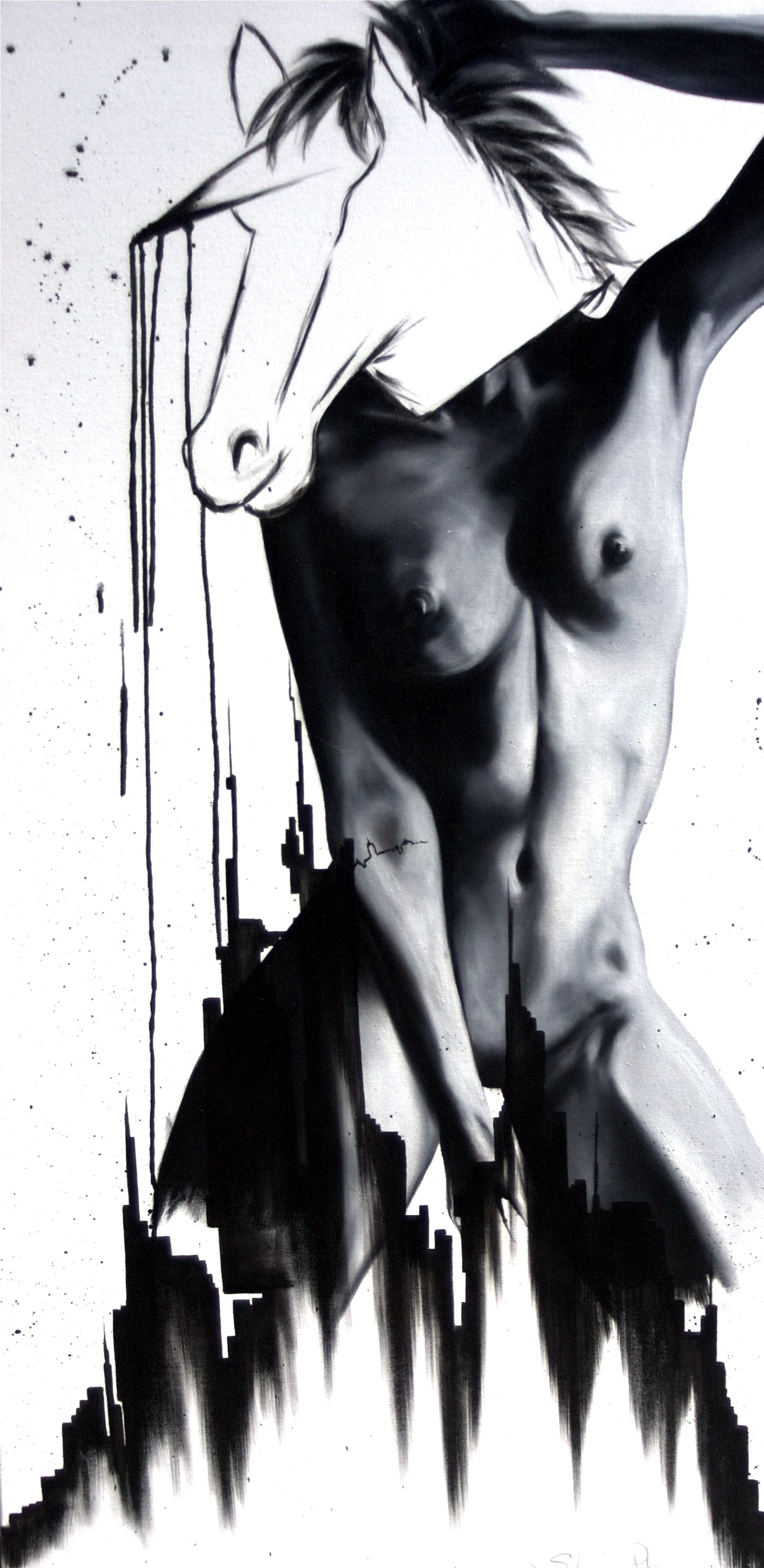 "Alizé" oil on canvas 24"x48"