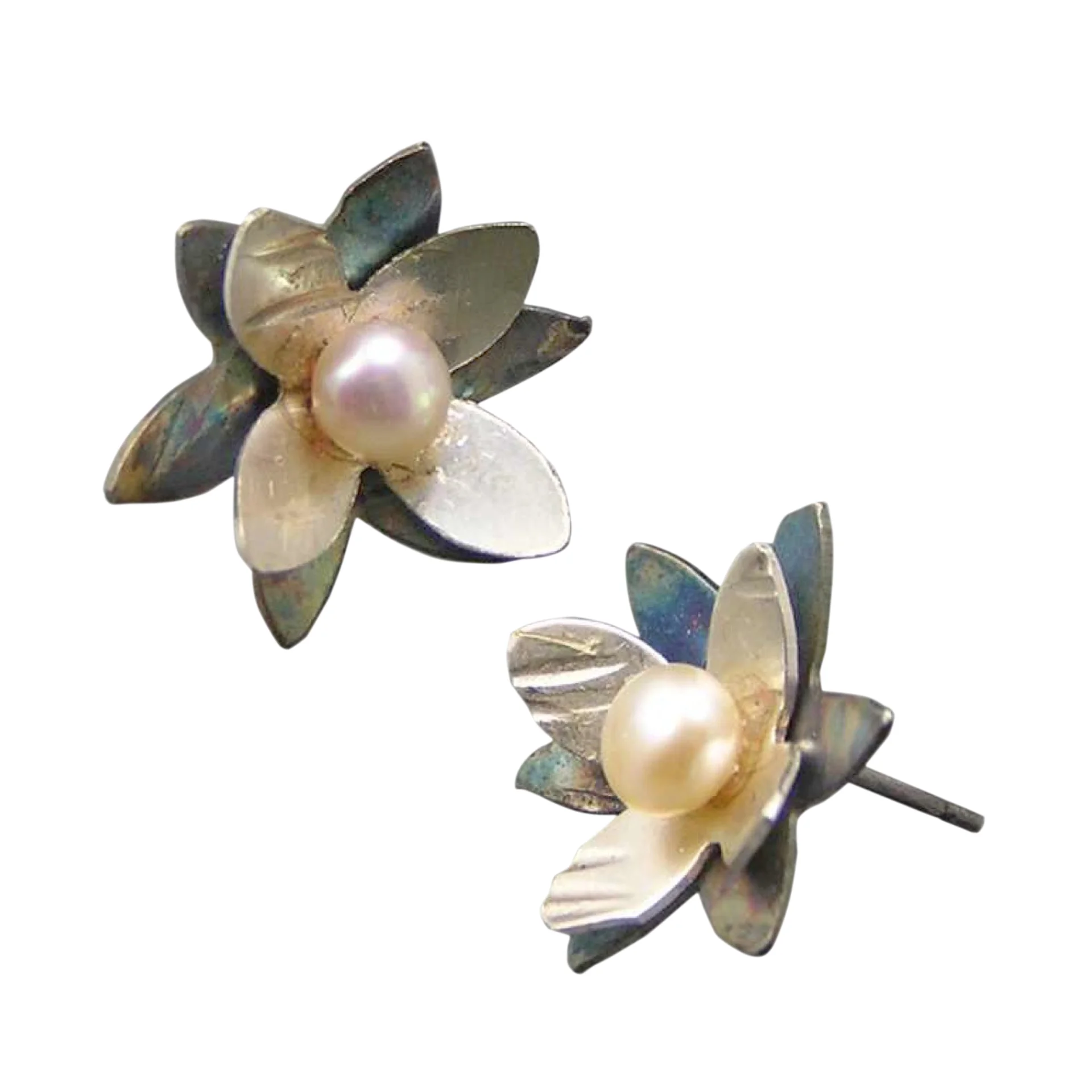 Lotus Stud Earrings