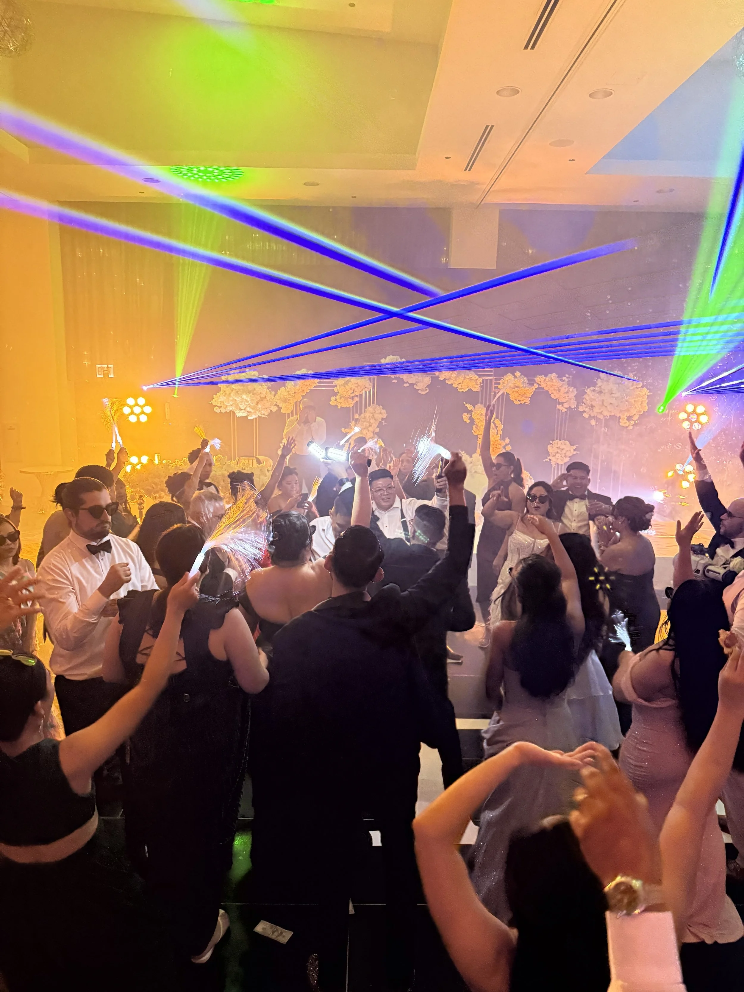 Club energy. Wedding expertise. One unforgettable night.