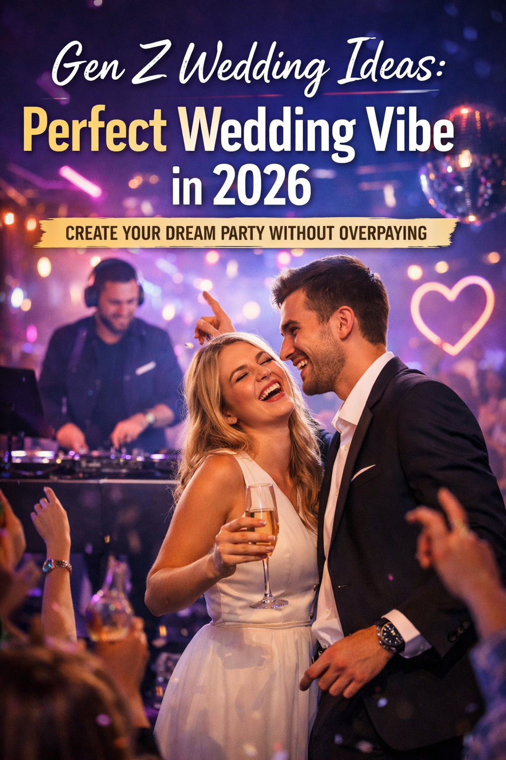 Gen Z Weddings in 2026: How to Create the Perfect Wedding Vibe (Without Overpaying for Extras)