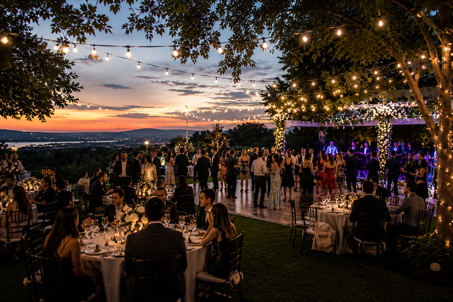Indoor vs Outdoor Wedding Reception in Chicago and DFW: What Actually Works in 2026