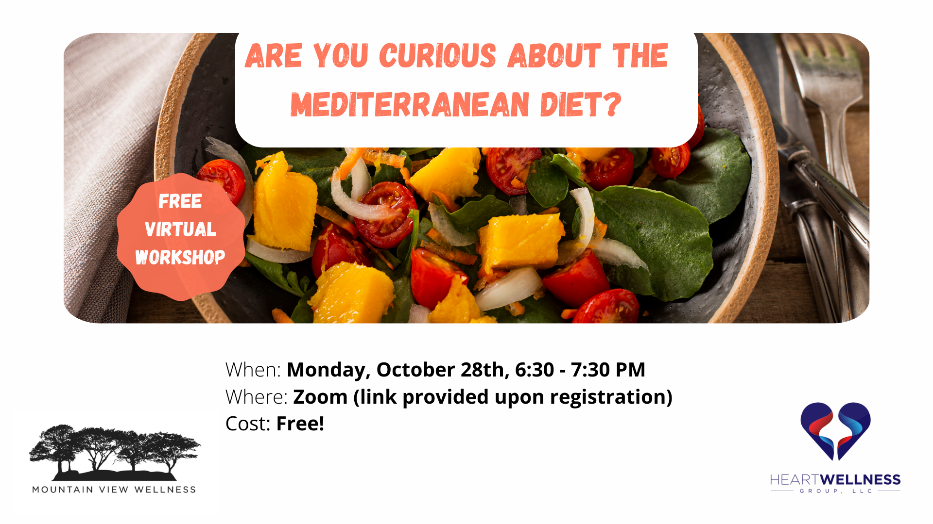 Mediterranean Diet Virtual Workshop